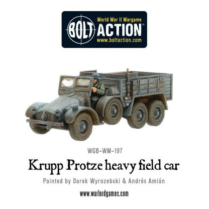 Bolt Action: German - Krupp Protze heavy field car