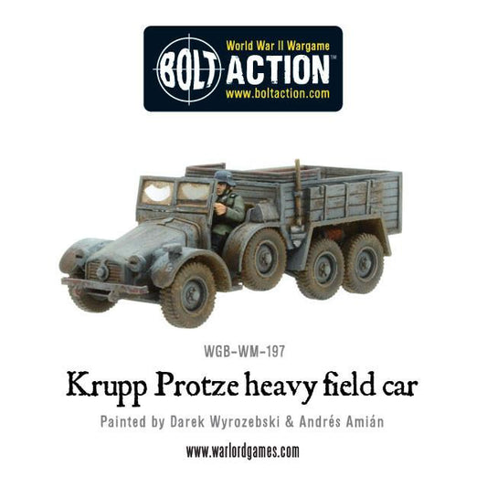 Bolt Action: German - Krupp Protze heavy field car