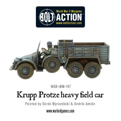 Bolt Action: German - Krupp Protze heavy field car