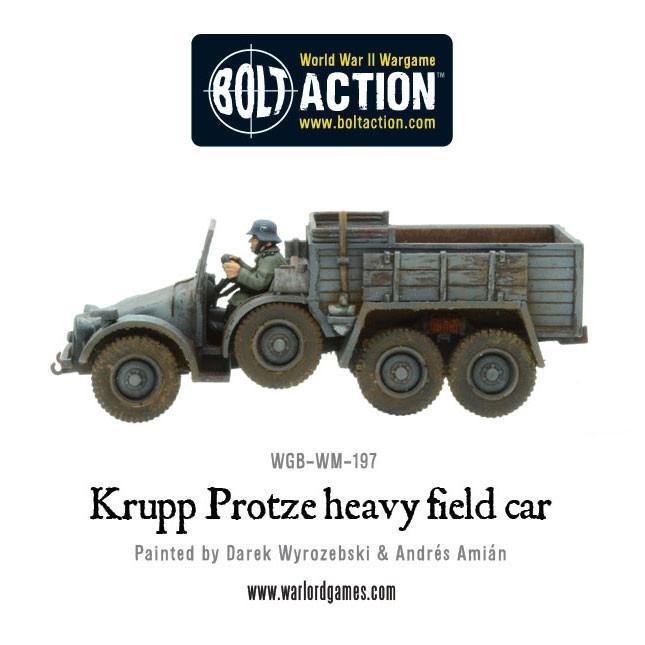 Bolt Action: German - Krupp Protze heavy field car
