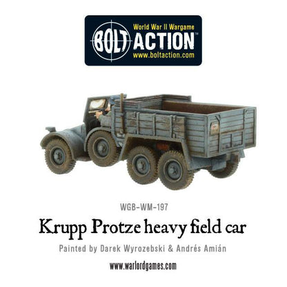 Bolt Action: German - Krupp Protze heavy field car