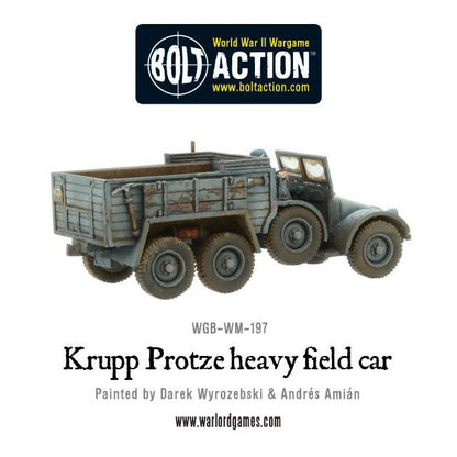 Bolt Action: German - Krupp Protze heavy field car