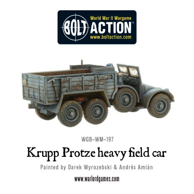 Bolt Action: German - Krupp Protze heavy field car