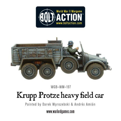Bolt Action: German - Krupp Protze heavy field car