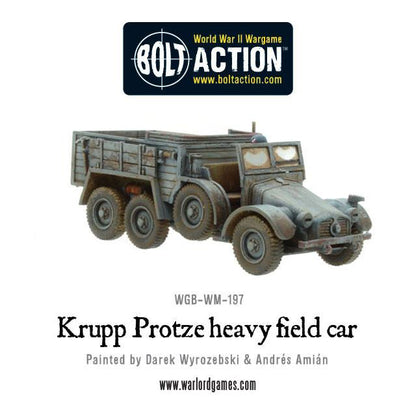 Bolt Action: German - Krupp Protze heavy field car