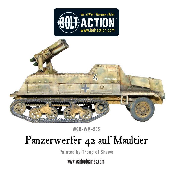 Bolt Action: German - Panzerwerfer 42 auf Maultier