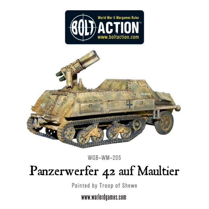 Bolt Action: German - Panzerwerfer 42 auf Maultier