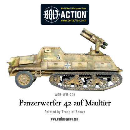 Bolt Action: German - Panzerwerfer 42 auf Maultier