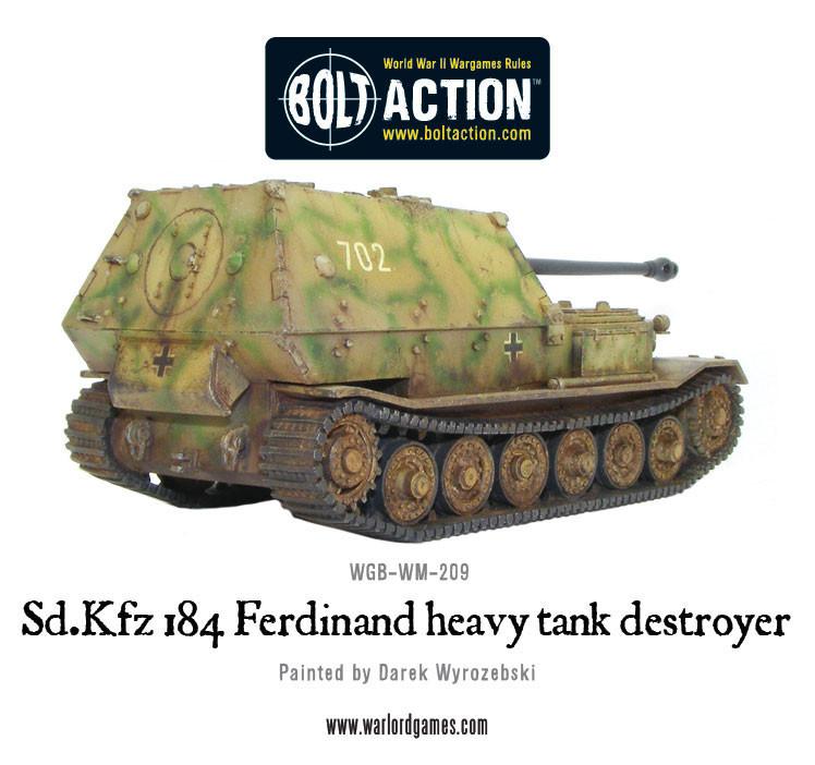 Bolt Action: German - Sd.Kfz 184 Ferdinand heavy tank destroyer