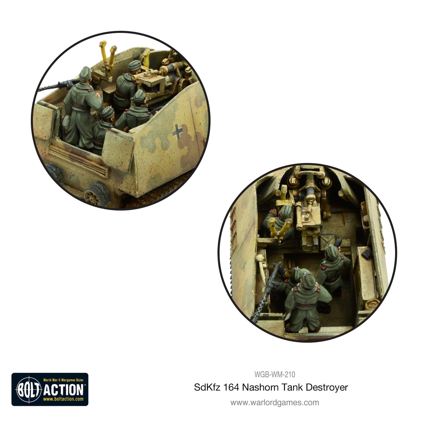 Achtung Panzer!: German Tanks - Sd.Kfz 164 Nashorn tank destroyer