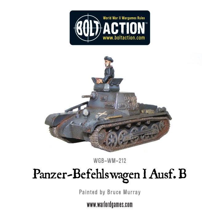 Bolt Action: German - Panzer-Befehlswagen I Ausf. B
