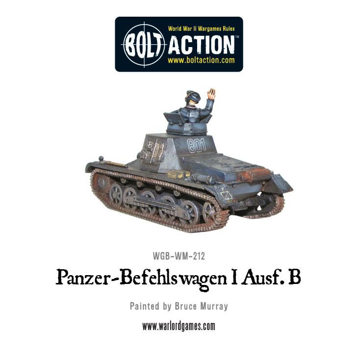 Bolt Action: German - Panzer-Befehlswagen I Ausf. B