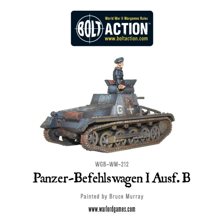 Bolt Action: German - Panzer-Befehlswagen I Ausf. B