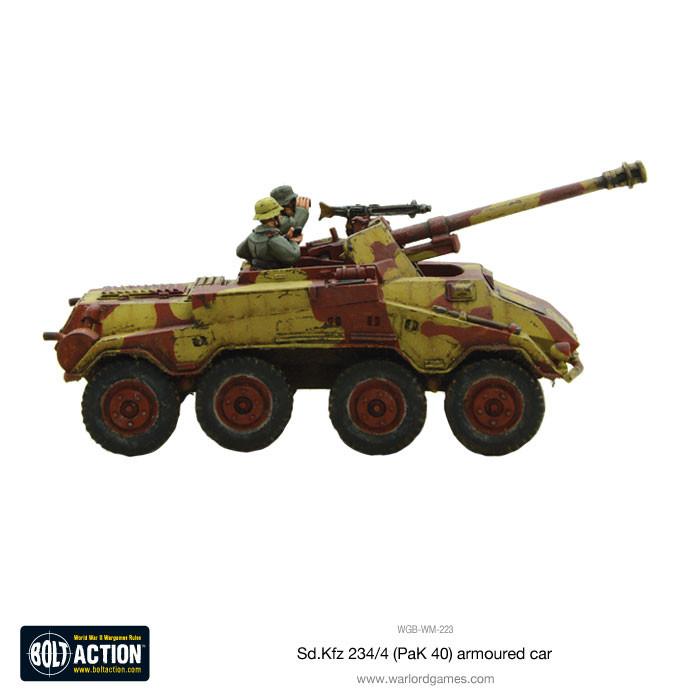 Bolt Action: German - Sd.Kfz 234/4 (PaK 40) armoured car
