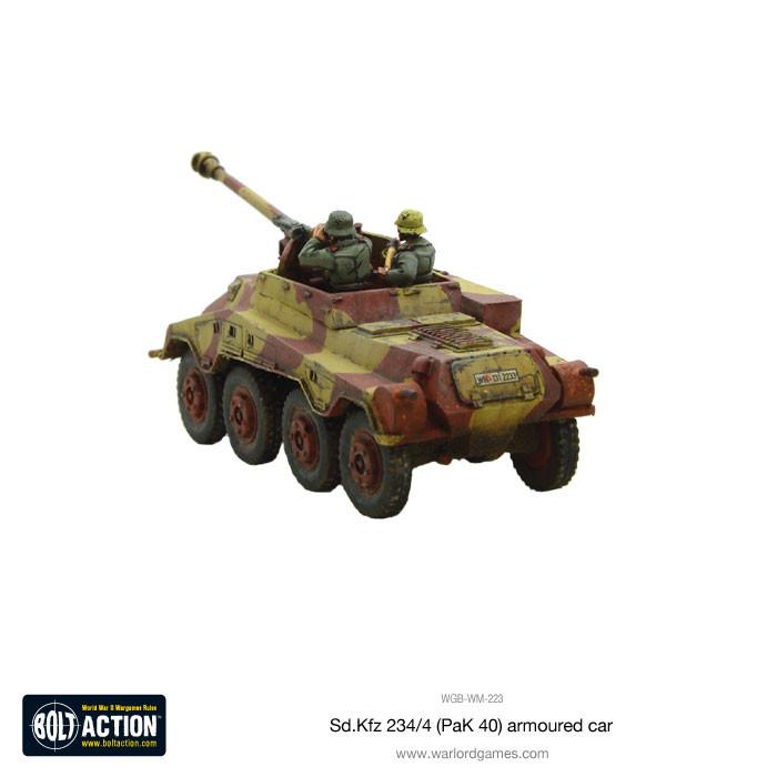 Bolt Action: German - Sd.Kfz 234/4 (PaK 40) armoured car