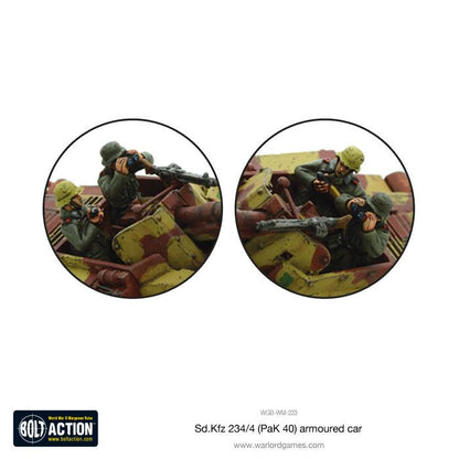 Bolt Action: German - Sd.Kfz 234/4 (PaK 40) armoured car
