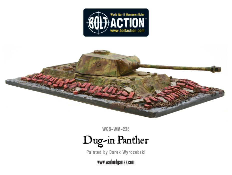 Bolt Action: German - Dug-in Panther