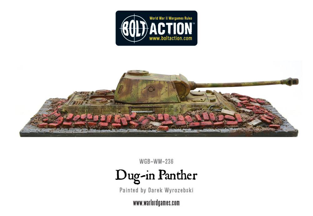 Bolt Action: German - Dug-in Panther