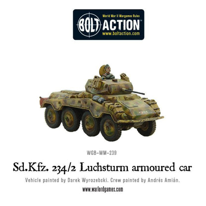 Bolt Action: German - Sd.Kfz 234/2 Luchsturm armoured car