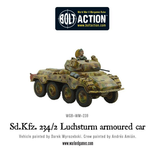Bolt Action: German - Sd.Kfz 234/2 Luchsturm armoured car