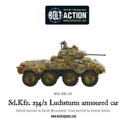 Bolt Action: German - Sd.Kfz 234/2 Luchsturm armoured car