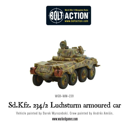 Bolt Action: German - Sd.Kfz 234/2 Luchsturm armoured car