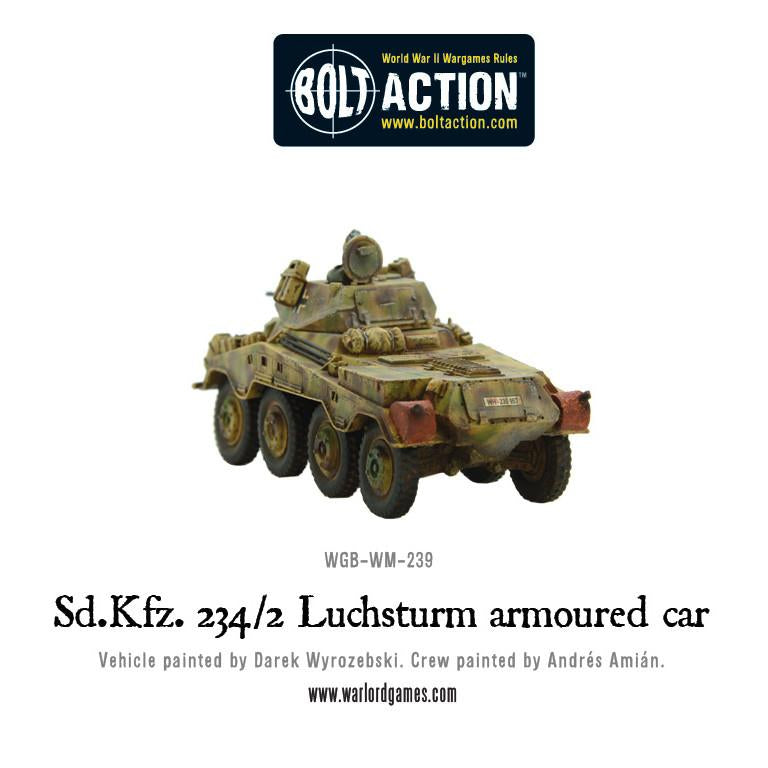 Bolt Action: German - Sd.Kfz 234/2 Luchsturm armoured car