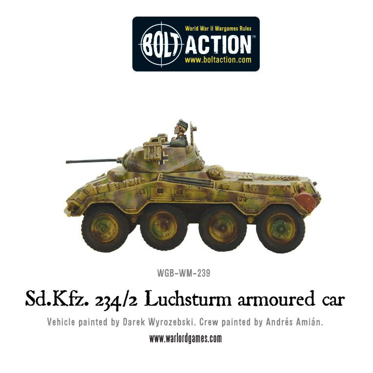 Bolt Action: German - Sd.Kfz 234/2 Luchsturm armoured car