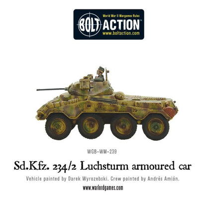 Bolt Action: German - Sd.Kfz 234/2 Luchsturm armoured car