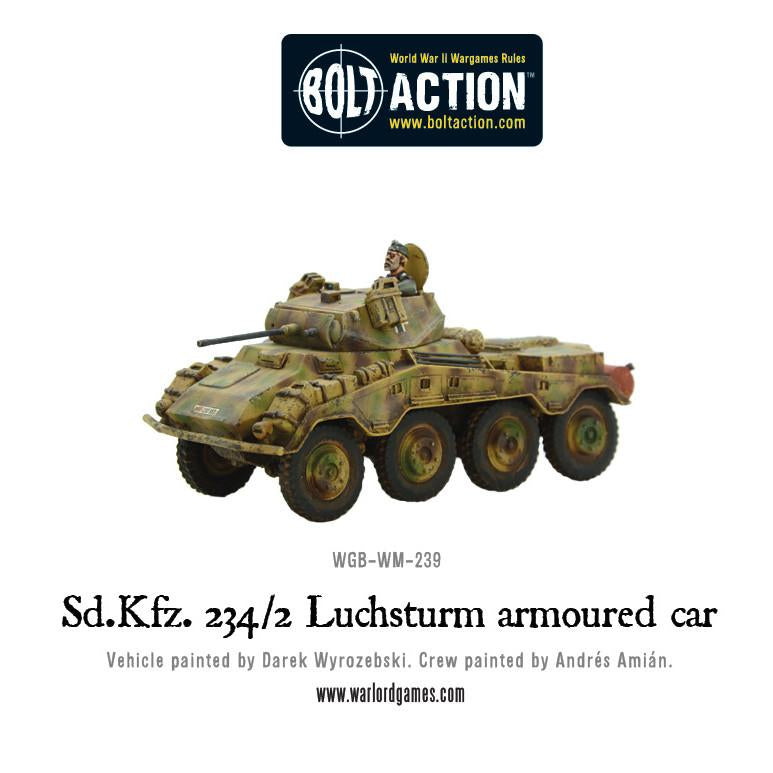 Bolt Action: German - Sd.Kfz 234/2 Luchsturm armoured car