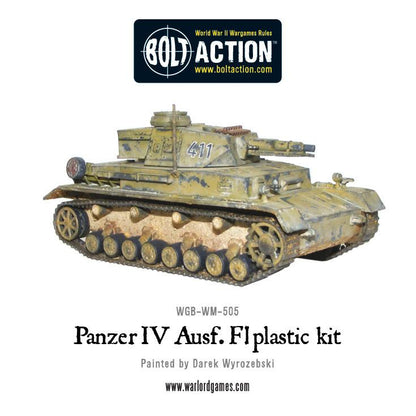 Achtung Panzer!: British Tanks - Panzer IV Ausf. F1/G/H medium tank (plastic)