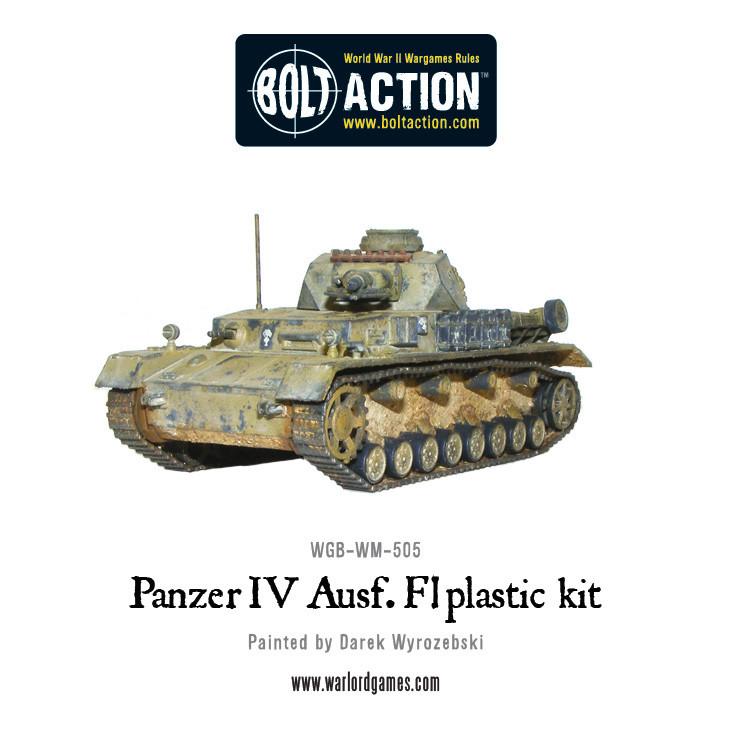 Achtung Panzer!: British Tanks - Panzer IV Ausf. F1/G/H medium tank (plastic)