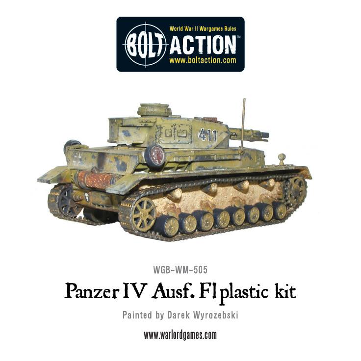 Achtung Panzer!: British Tanks - Panzer IV Ausf. F1/G/H medium tank (plastic)