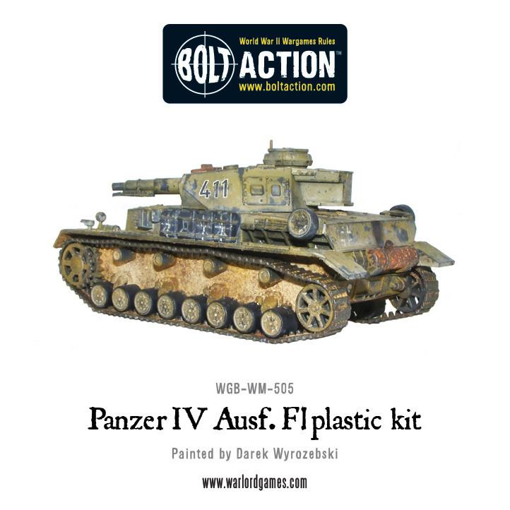 Achtung Panzer!: British Tanks - Panzer IV Ausf. F1/G/H medium tank (plastic)