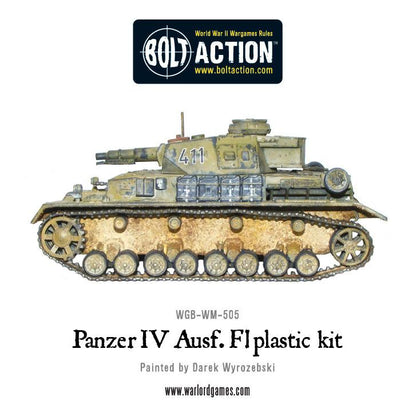Achtung Panzer!: British Tanks - Panzer IV Ausf. F1/G/H medium tank (plastic)