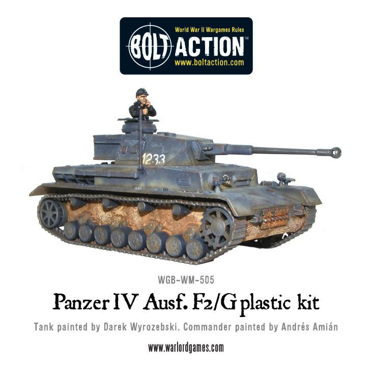 Achtung Panzer!: British Tanks - Panzer IV Ausf. F1/G/H medium tank (plastic)