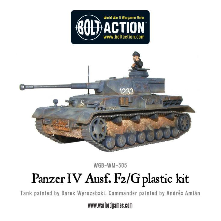 Achtung Panzer!: British Tanks - Panzer IV Ausf. F1/G/H medium tank (plastic)