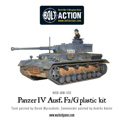 Achtung Panzer!: British Tanks - Panzer IV Ausf. F1/G/H medium tank (plastic)