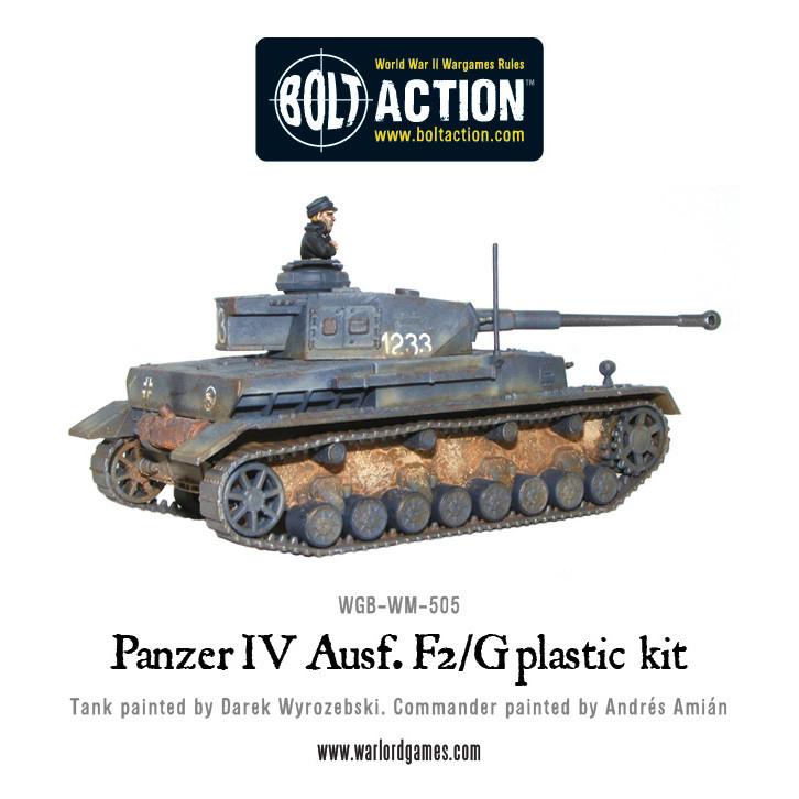 Achtung Panzer!: British Tanks - Panzer IV Ausf. F1/G/H medium tank (plastic)