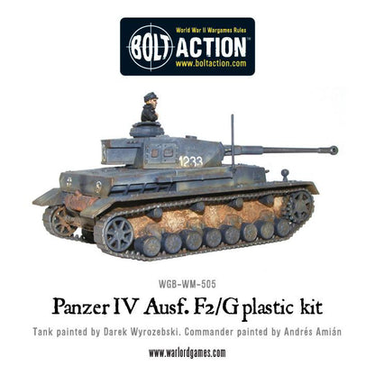 Achtung Panzer!: British Tanks - Panzer IV Ausf. F1/G/H medium tank (plastic)