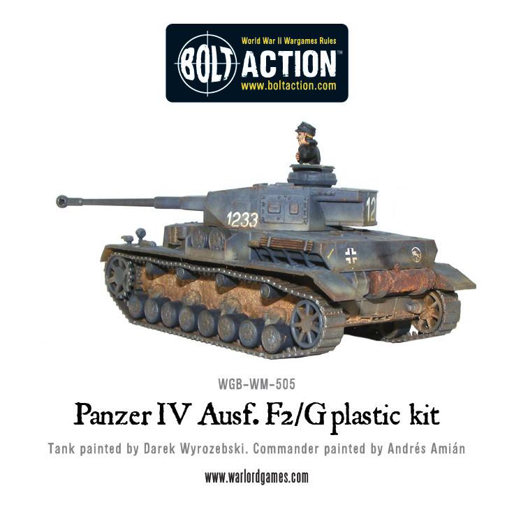 Achtung Panzer!: British Tanks - Panzer IV Ausf. F1/G/H medium tank (plastic)