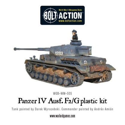 Achtung Panzer!: British Tanks - Panzer IV Ausf. F1/G/H medium tank (plastic)