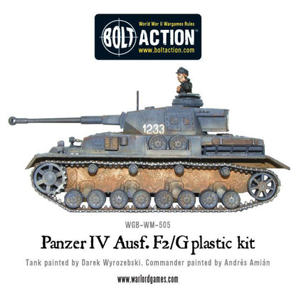 Achtung Panzer!: British Tanks - Panzer IV Ausf. F1/G/H medium tank (plastic)