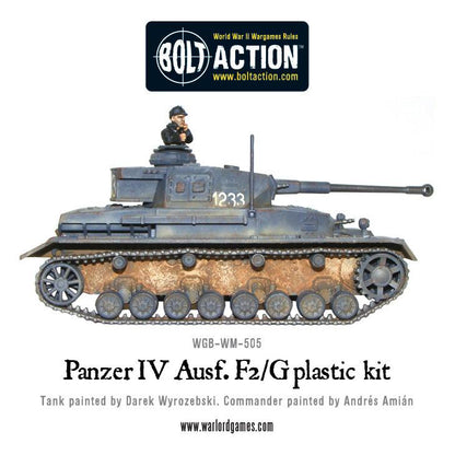 Achtung Panzer!: British Tanks - Panzer IV Ausf. F1/G/H medium tank (plastic)