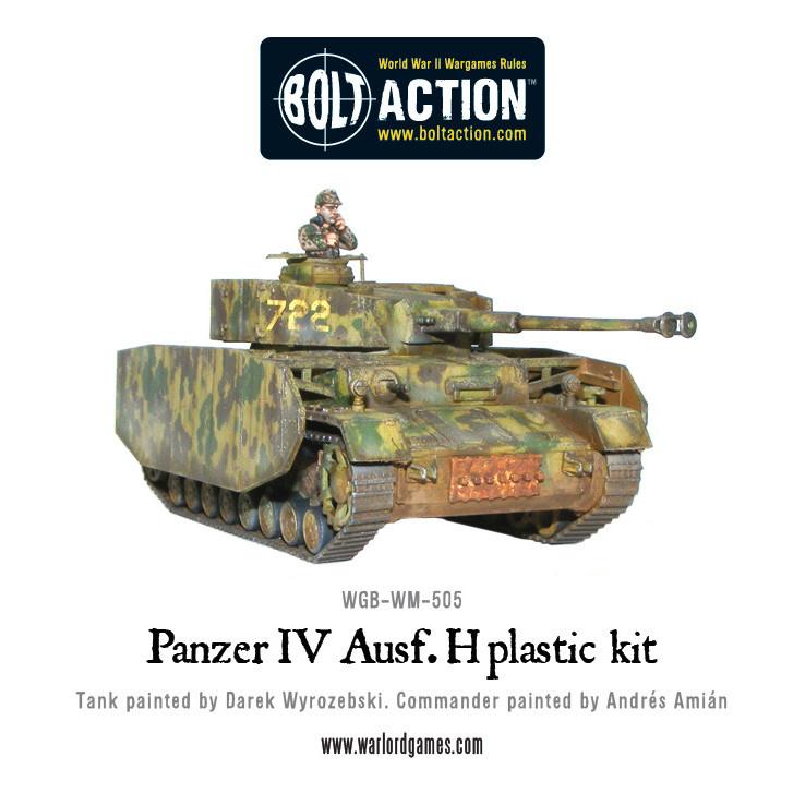 Achtung Panzer!: British Tanks - Panzer IV Ausf. F1/G/H medium tank (plastic)