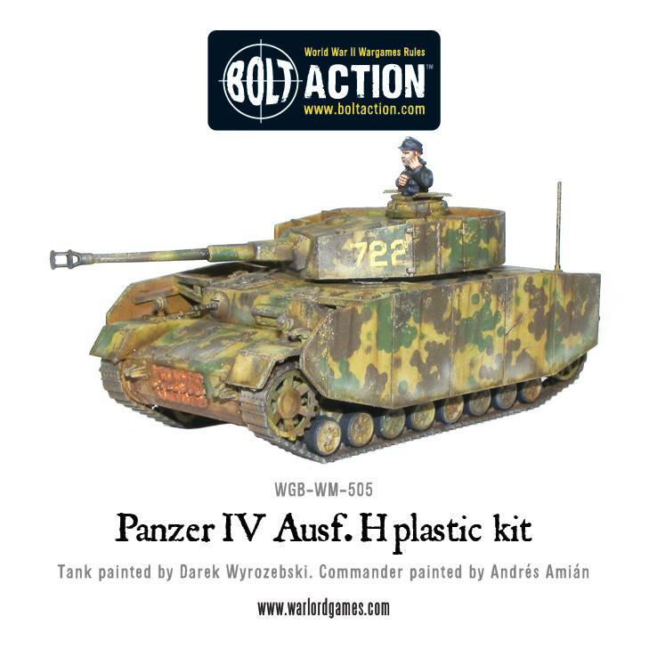 Achtung Panzer!: British Tanks - Panzer IV Ausf. F1/G/H medium tank (plastic)