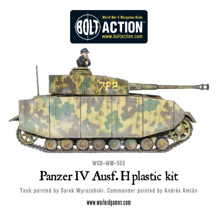 Achtung Panzer!: British Tanks - Panzer IV Ausf. F1/G/H medium tank (plastic)