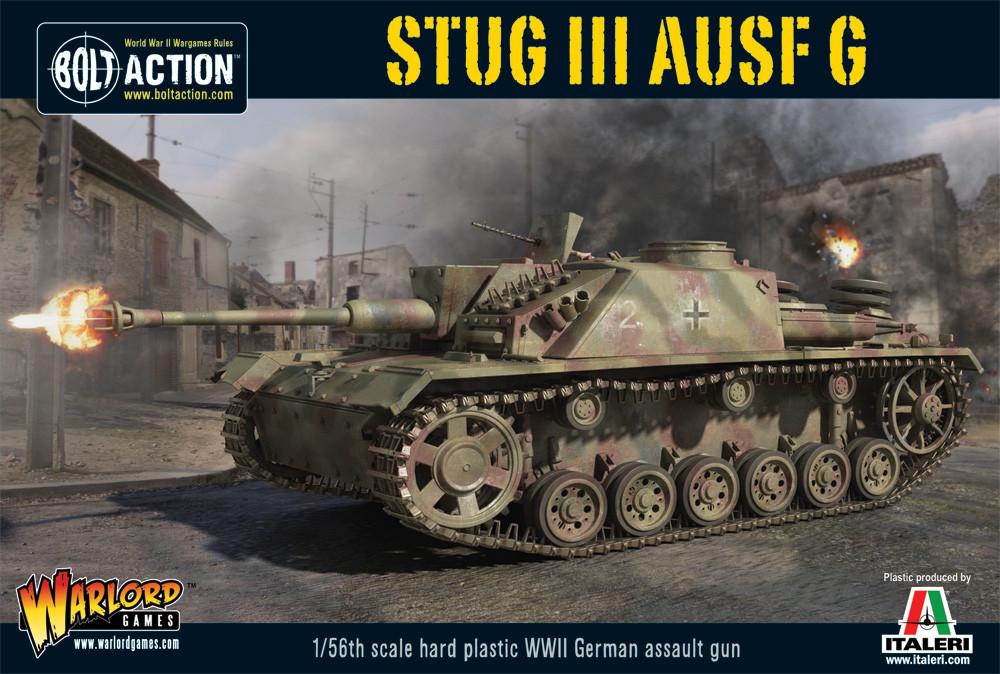 Achtung Panzer!: German Tanks - Stug III ausf G or StuH-42 plastic box set