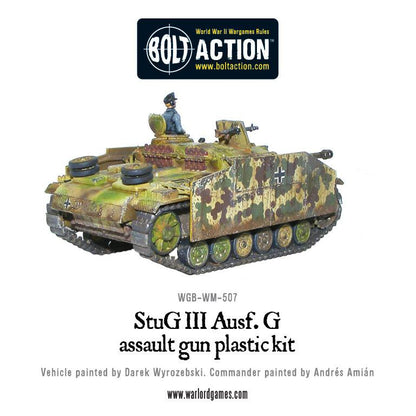 Achtung Panzer!: German Tanks - Stug III ausf G or StuH-42 plastic box set