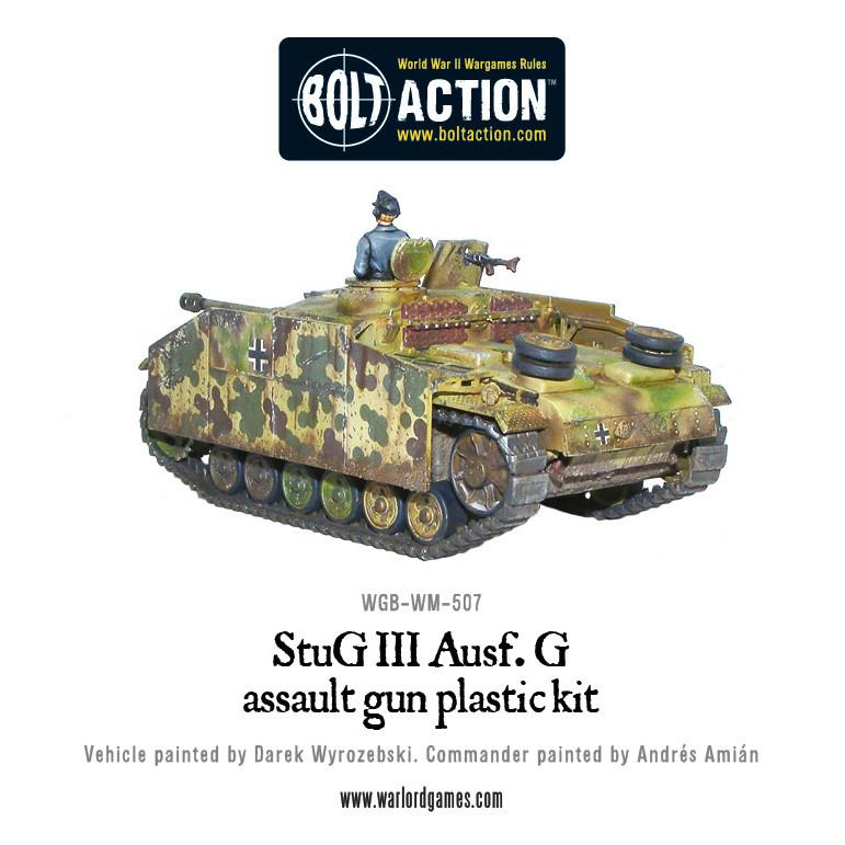 Achtung Panzer!: German Tanks - Stug III ausf G or StuH-42 plastic box set